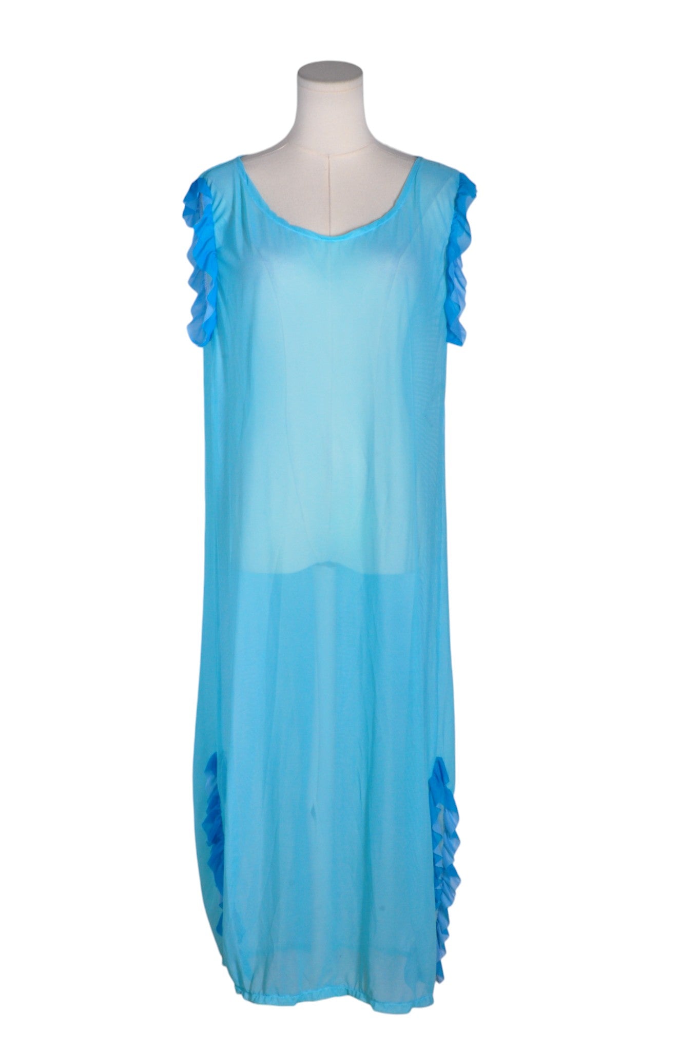 knee length dresses for ladies SHEIN Women Maxi Dresses Regular fit in Blue