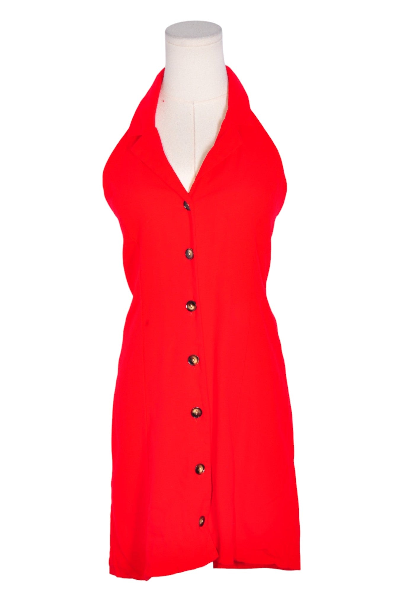 MONTEAU Women Midi Dresses Regular fit in Red