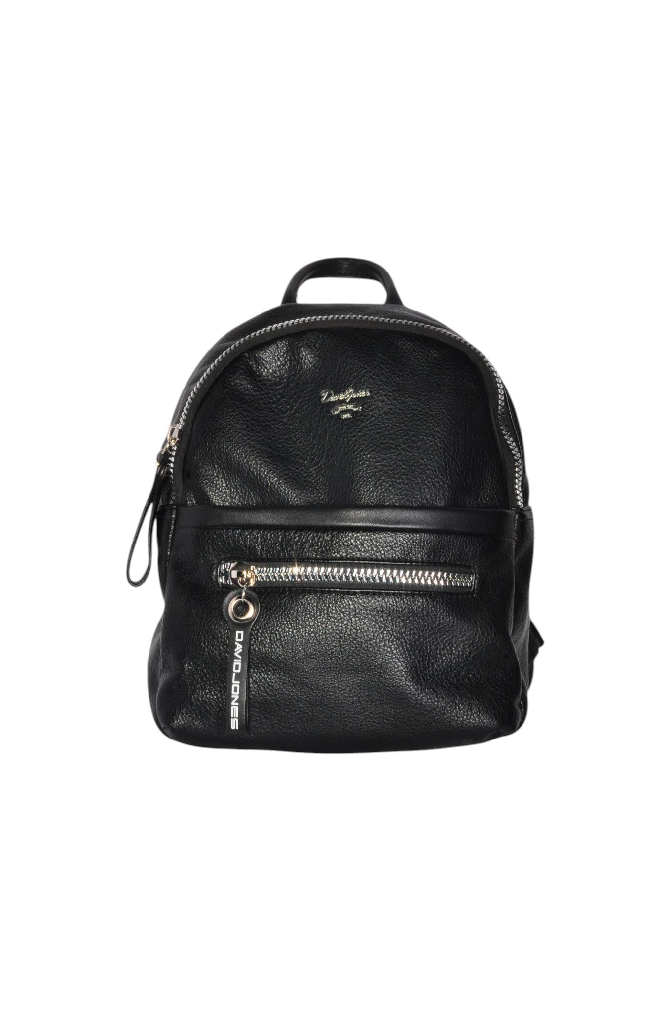 david jones black leather backpack DAVID JONES Handbags in Black