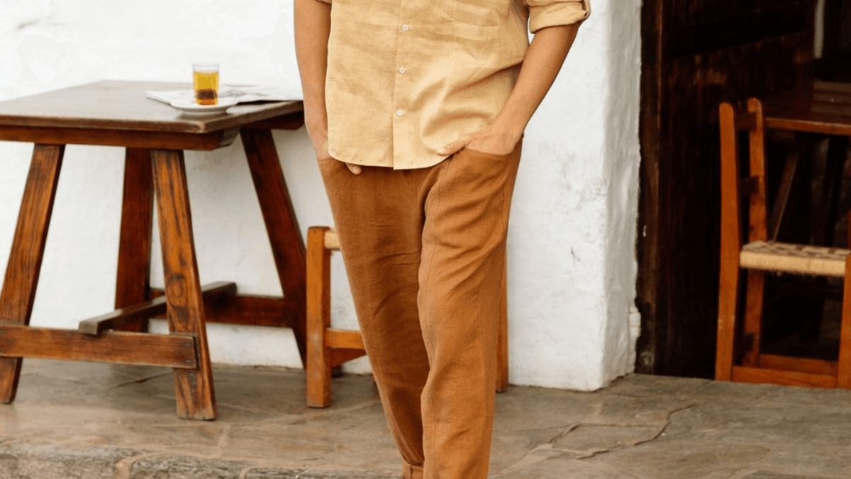 Men Linen Pants