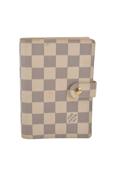 Louis Vuitton Damier Azur Agenda PM Notebook Cover R20706 LV 8166K