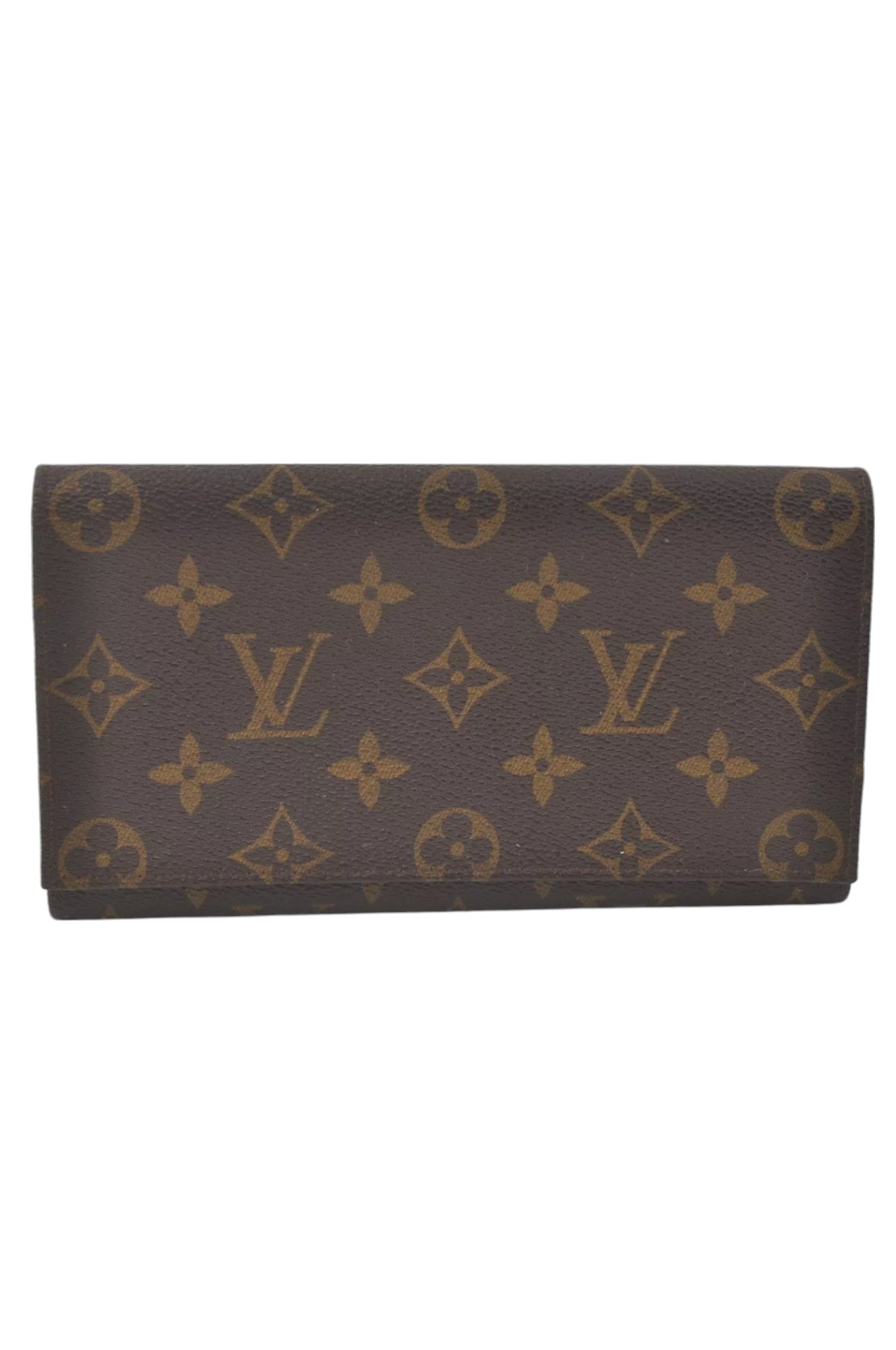 Louis Vuitton Monogram Porte Yen Long Wallet Purse M61820 LV 7994K