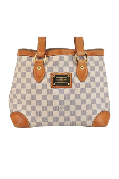 Louis Vuitton Damier Azur Hampstead PM N51207 Shoulder Tote Bag 8127K