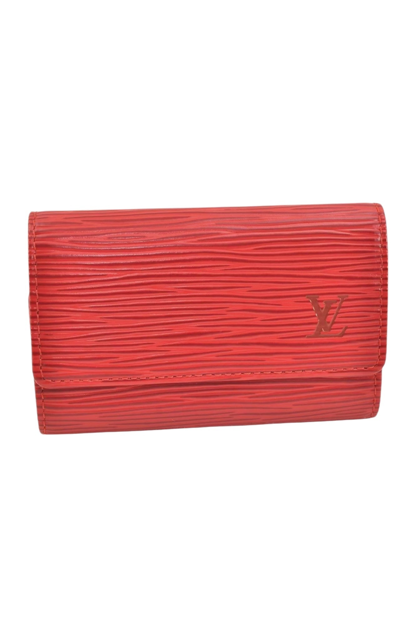 Louis Vuitton Epi Multicles 6 Key Case Red M63817 LV 7789K