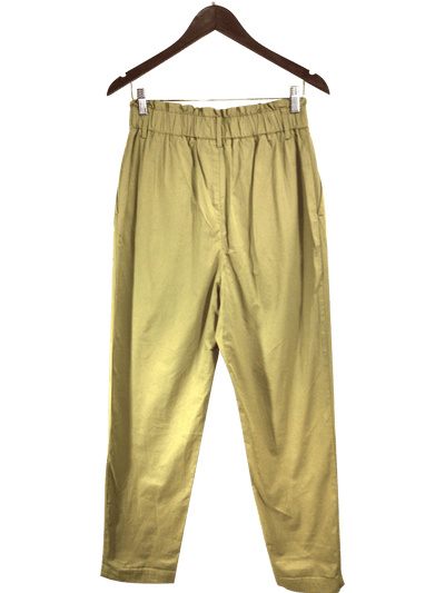 ZARA Women Work Pants Regular fit in Green - Size S | 13.99 $ KOOP