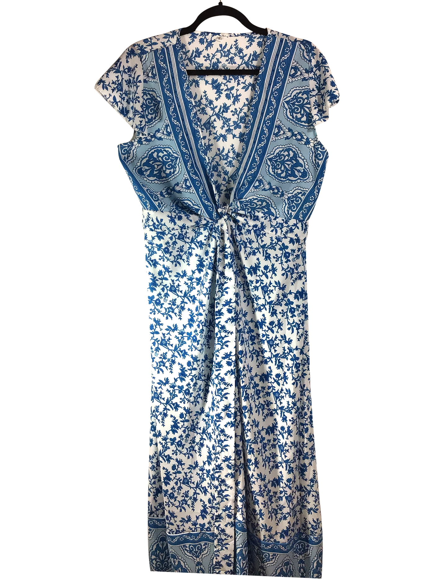 UNBRANDED Women Maxi Dresses Regular fit in Blue - Size M | 11.99 $ KOOP