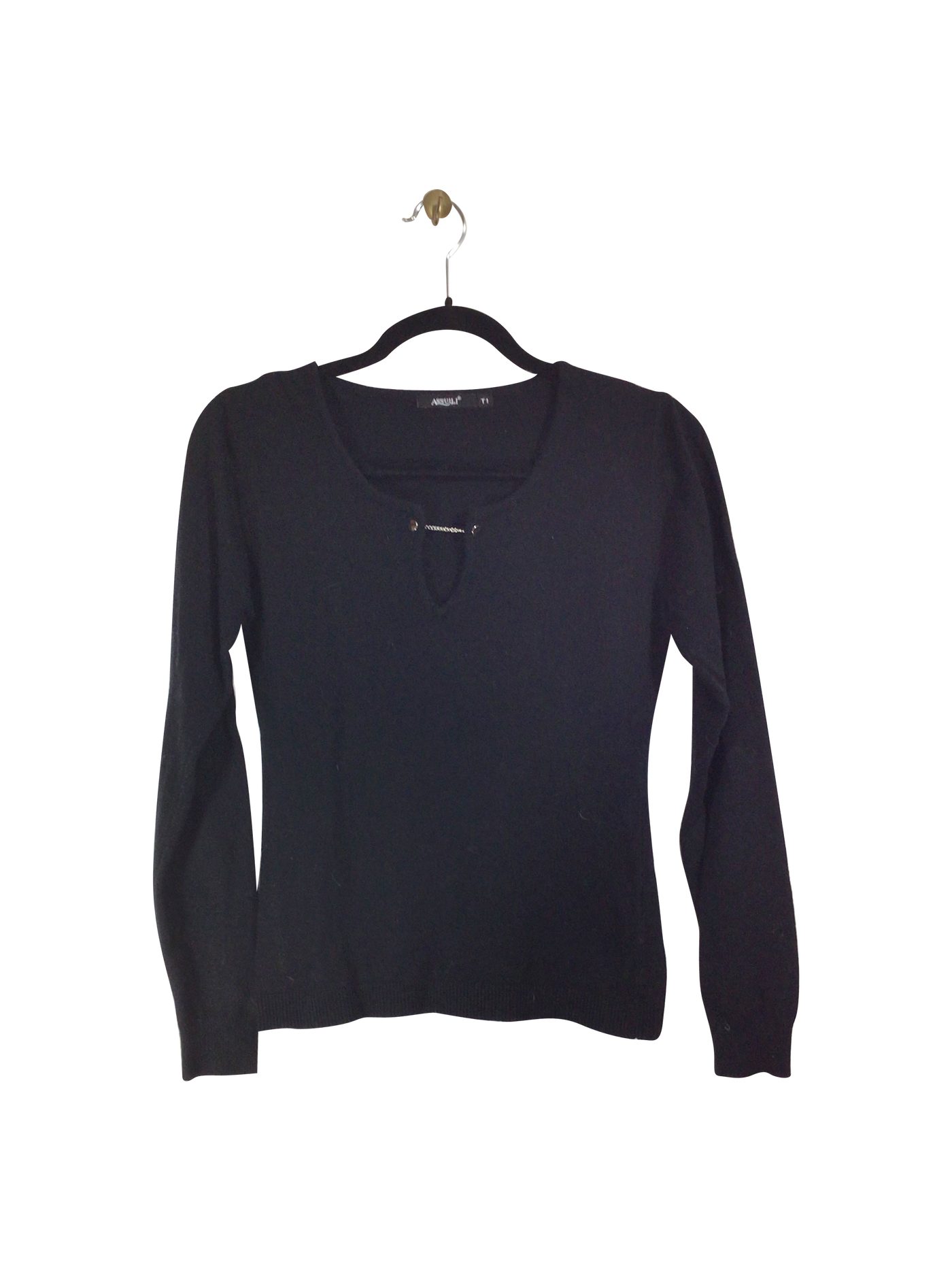 ASSUILI Women T-Shirts Regular fit in Black - Size 1 | 15 $ KOOP