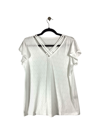 SHEIN Women Blouses Regular fit in White - Size M | 9.99 $ KOOP