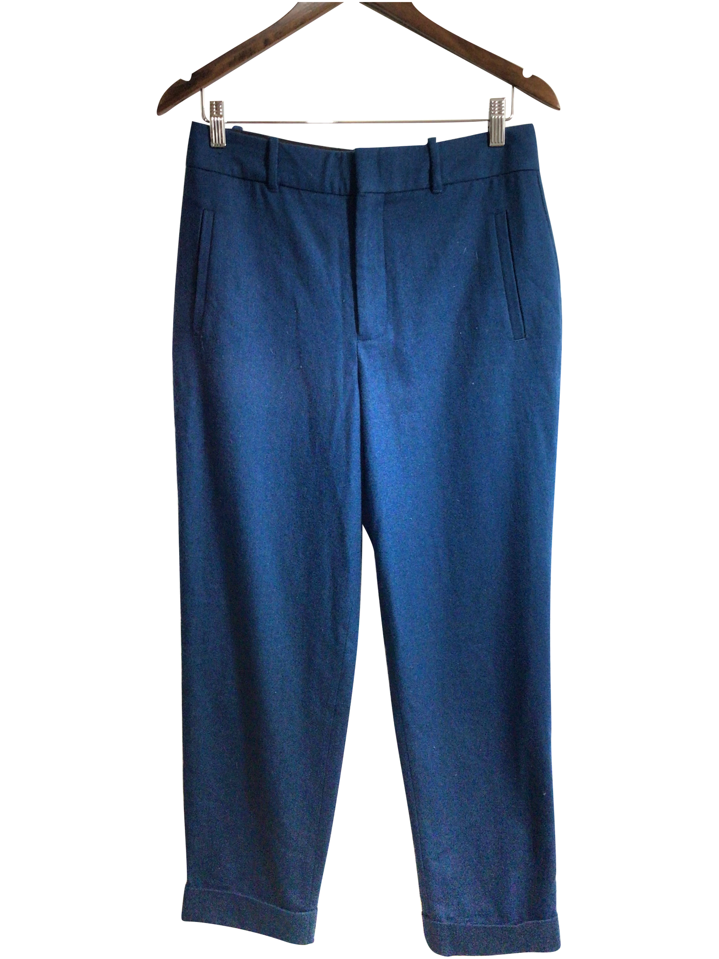 ICÔNE Women Work Pants Regular fit in Blue - Size 8 | 16 $ KOOP