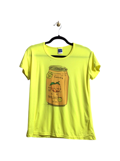 UNBRANDED Women T-Shirts Regular fit in Yellow - Size 2XL | 8.99 $ KOOP