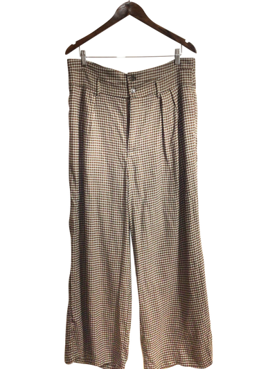 CIDER Women Linen Pants Regular fit in Brown - Size 0XL | 12.99 $ KOOP