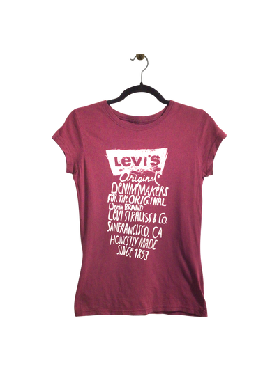 LEVI'S Women T-Shirts Regular fit in Red - Size XS | 12 $ KOOP
