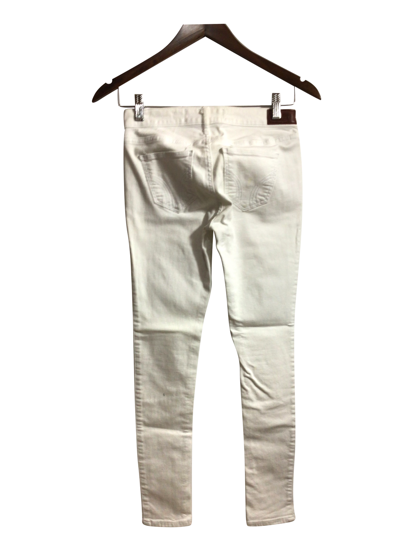 HOLLISTER Women Work Pants Regular fit in White - Size 24x28 | 15.2 $ KOOP