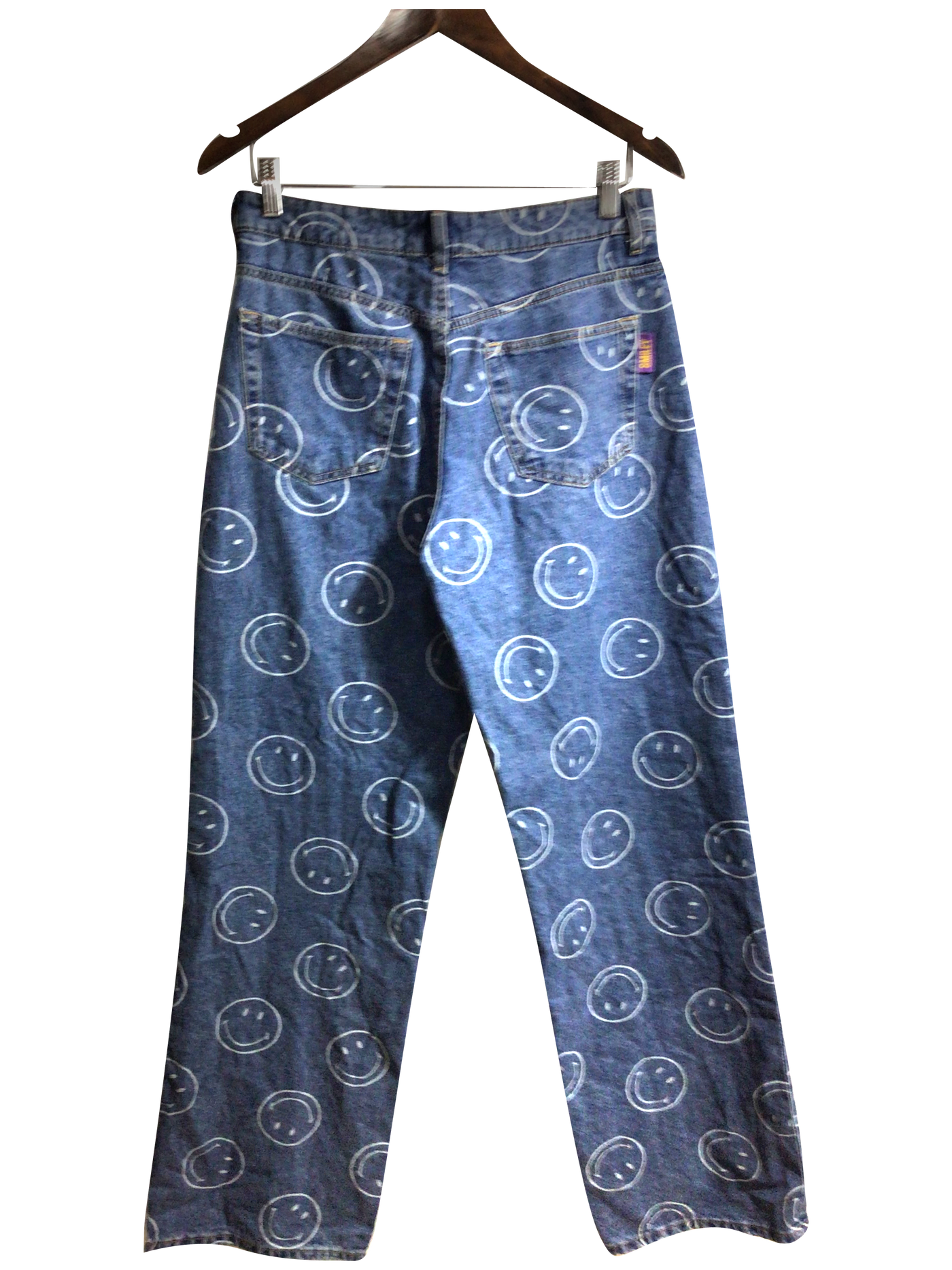 H&M Women Straight-Legged Jeans Regular fit in Blue - Size 6 | 12.99 $ KOOP