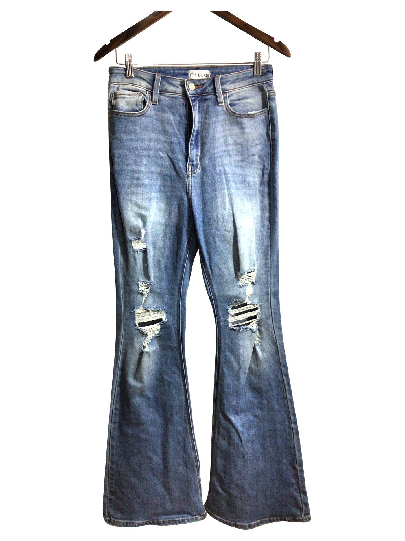 CELLO Women Straight-Legged Jeans Regular fit in Blue - Size 9 | 14.94 $ KOOP