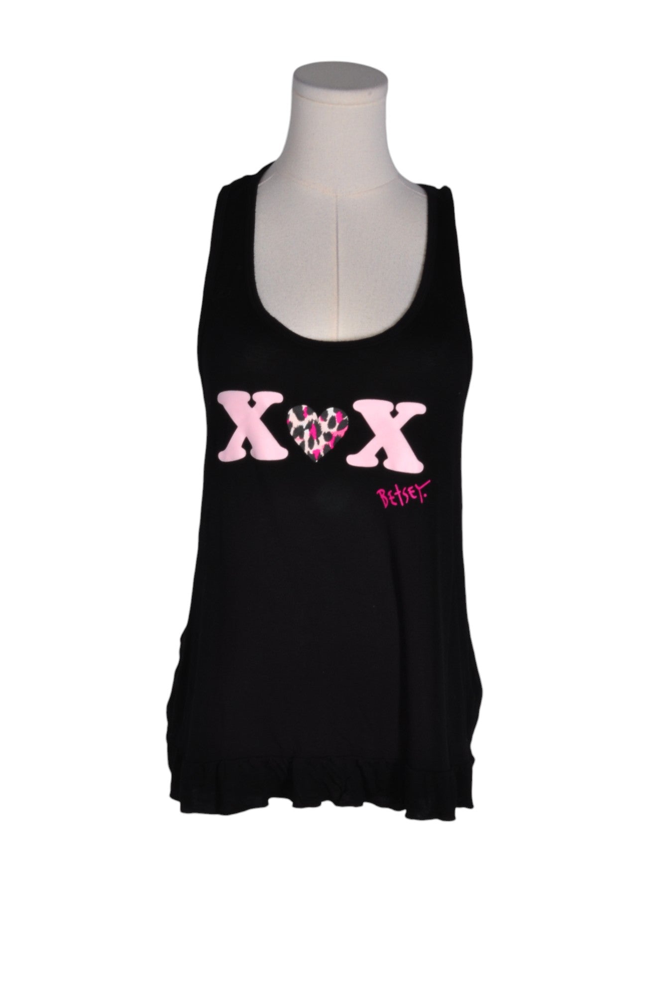 BETSEY JOHNSON Women Tank Tops Regular fit in Black - Size S | 22.39 $ KOOP