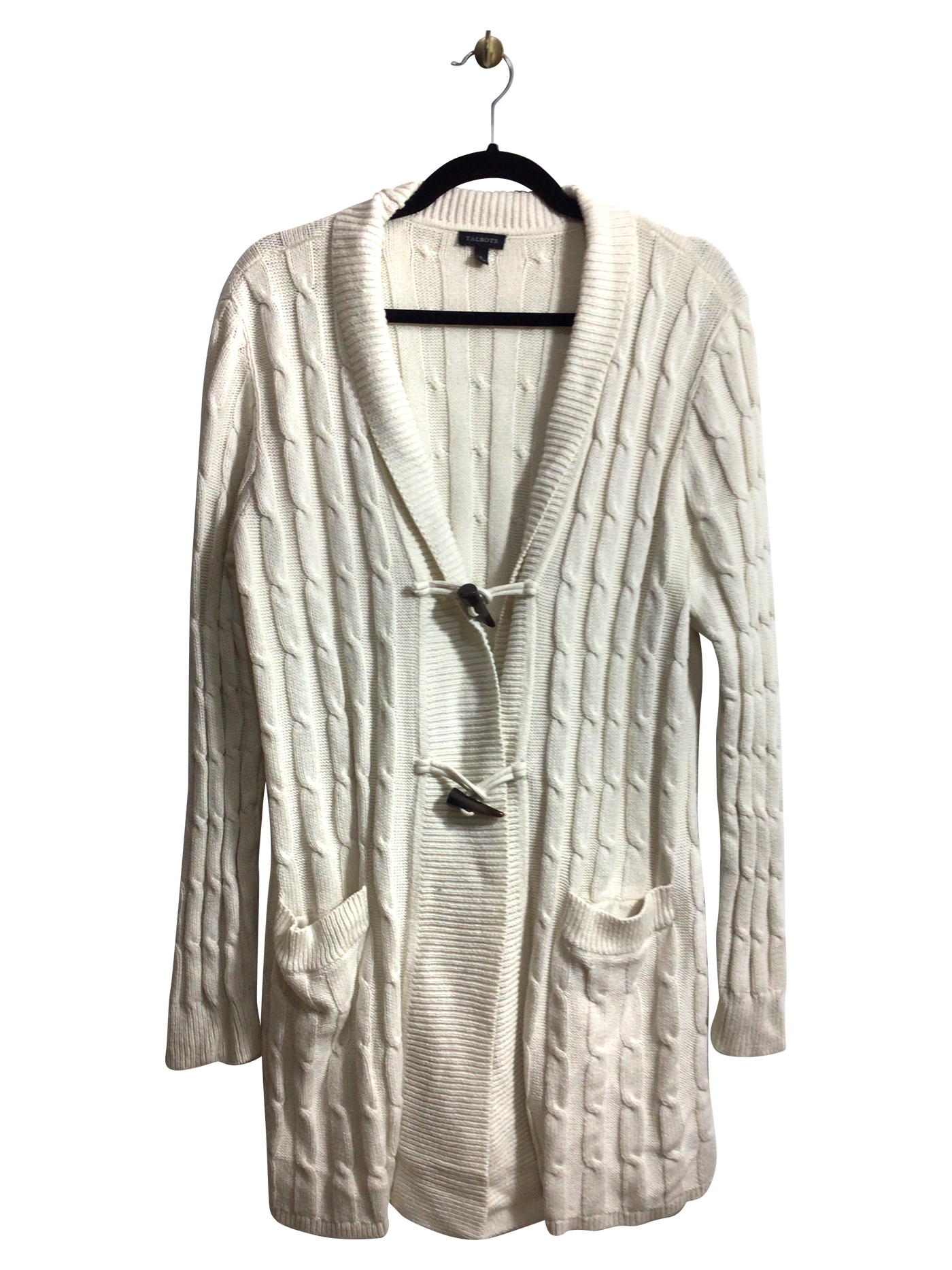 TALBOTS Women Cardigans Regular fit in White - Size L | 59.99 $ KOOP