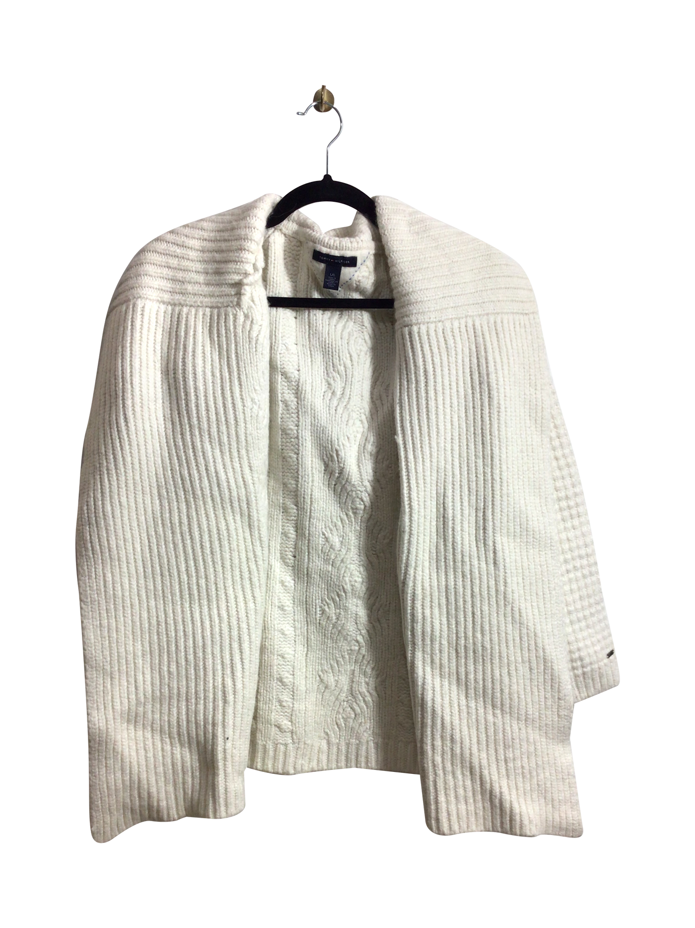 TOMMY HILFIGER Women Cardigans Regular fit in White - Size L | 24.5 $ KOOP