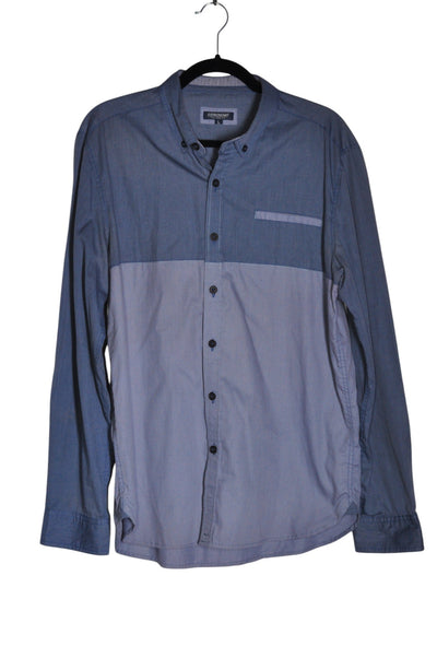 ASTRONOMY Men Button Down Tops Regular fit in Blue - Size L | 13.25 $ KOOP