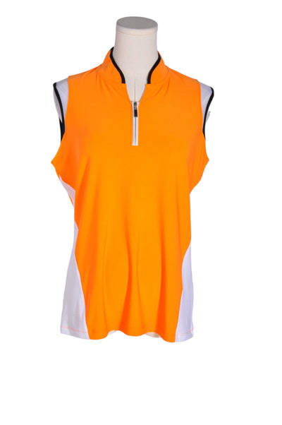 IZOD Women Activewear Tops Regular fit in Orange - Size M | 12.2 $ KOOP