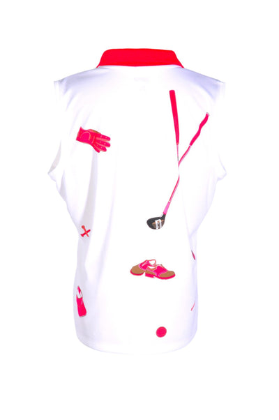 IZOD Women Activewear Tops Regular fit in White - Size L | 12.2 $ KOOP