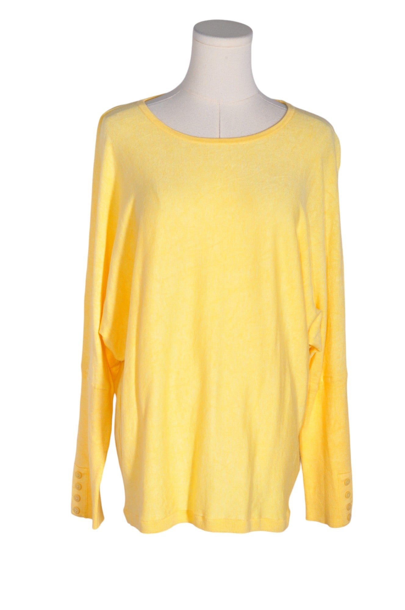 B. YOUNG Women Sweaters Regular fit in Yellow - Size M | 13.29 $ KOOP