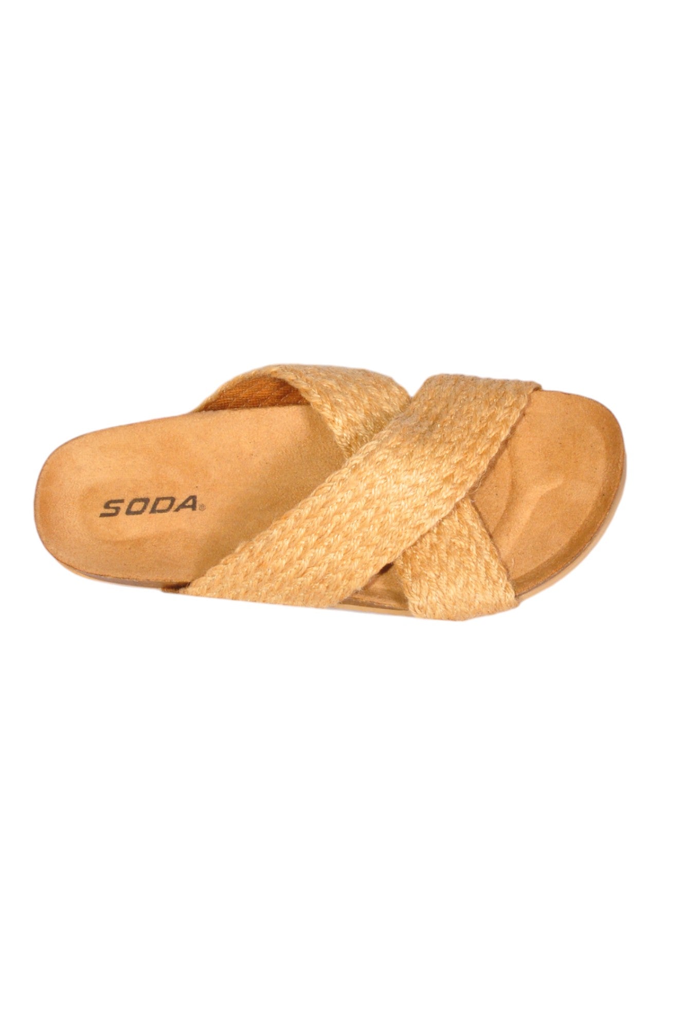 SODA Women Sandals Regular fit in Beige - Size 38 | 13.25 $ KOOP