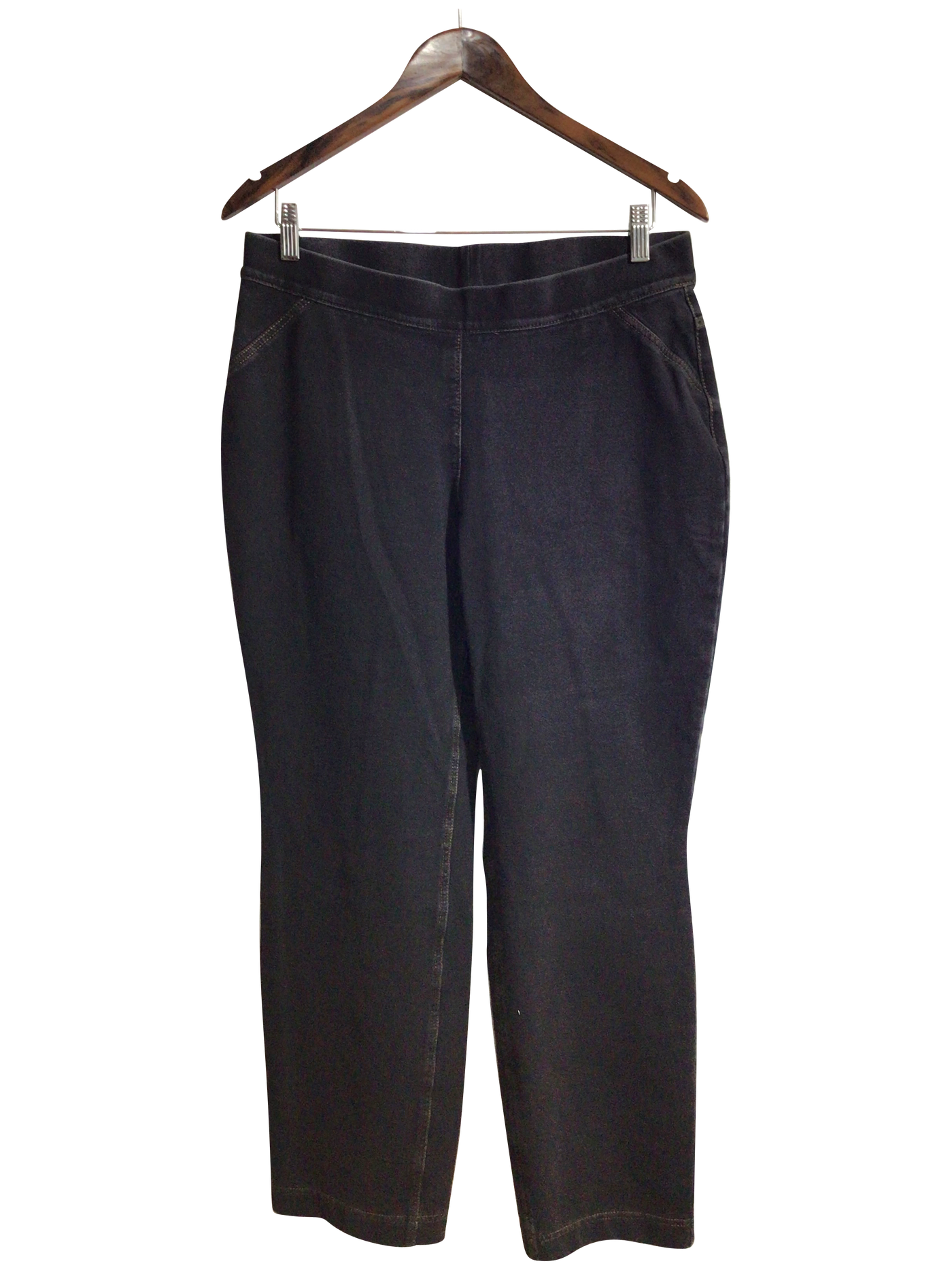 ALIA Women Straight-Legged Jeans Regular fit in Black - Size M | 9.99 $ KOOP