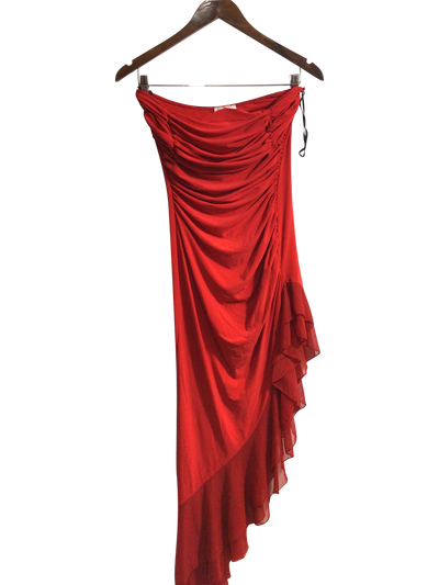 UNBRANDED Women High Low Dresses Regular fit in Red - Size M | 10.2 $ KOOP