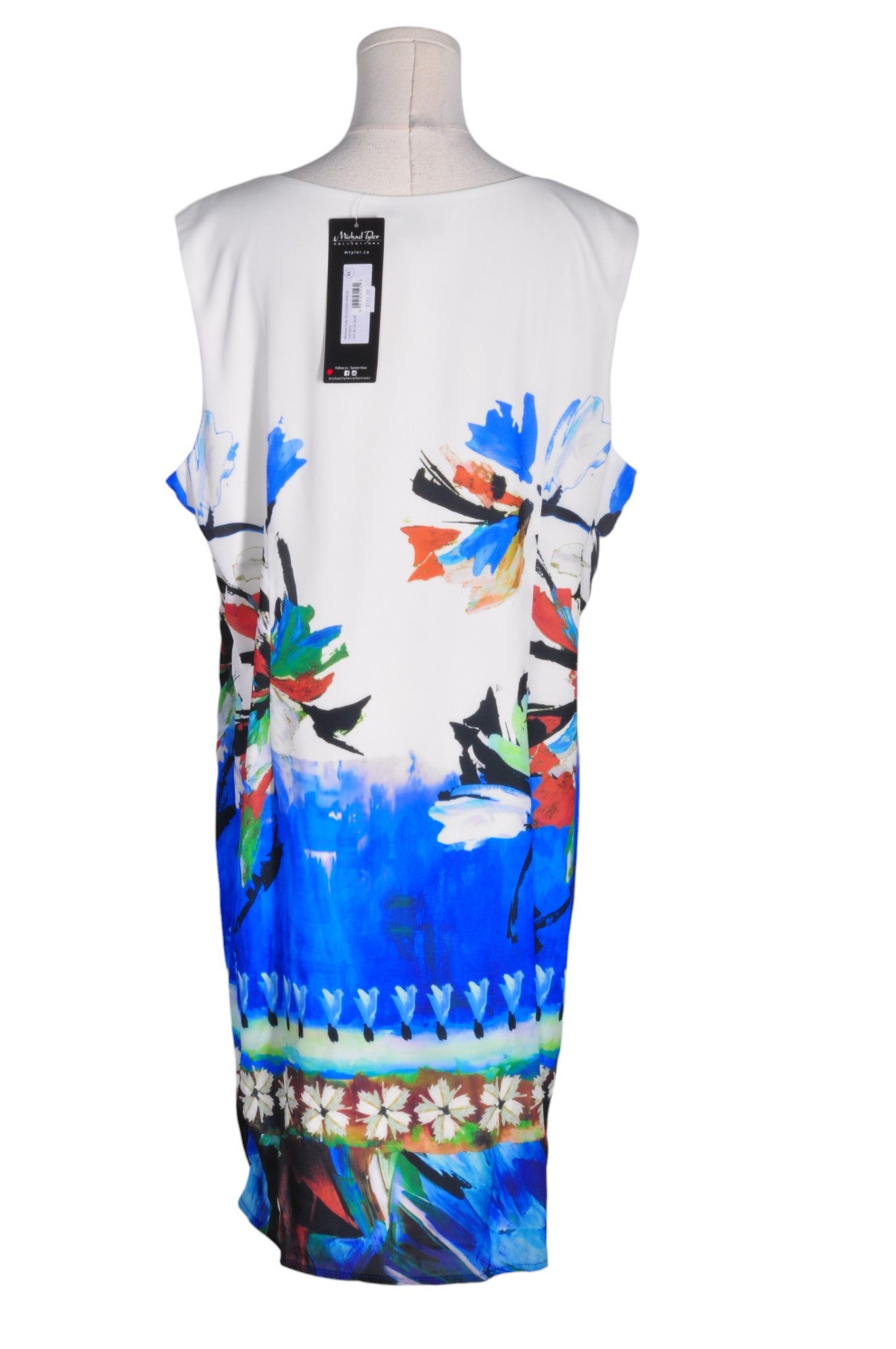 MICHAEL TYLER Women Shift Dresses Regular fit in White - Size XL | 32.29 $ KOOP