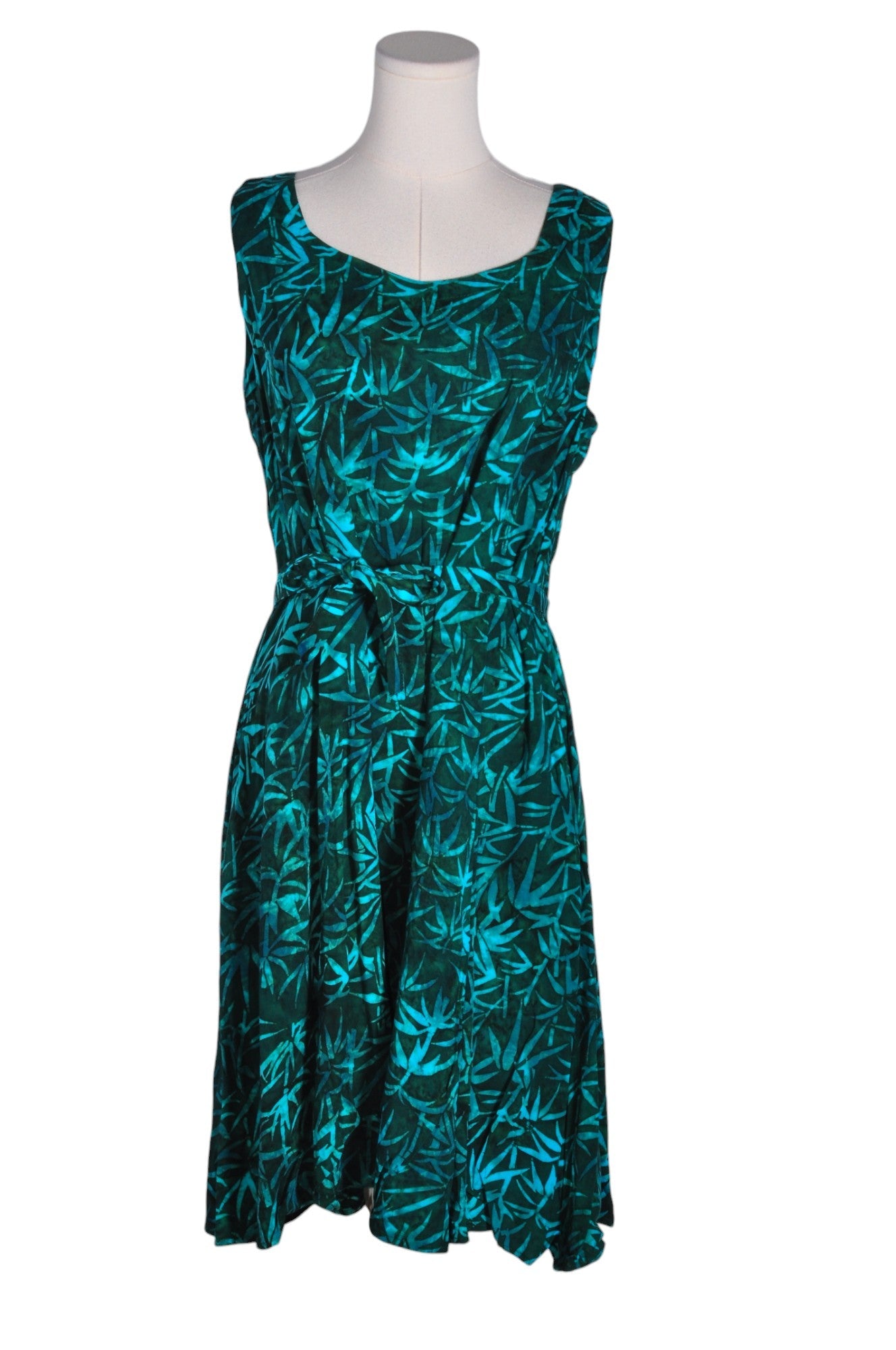 BLUE SKY Women Fit & Flare Dresses Regular fit in Green - Size M | 17.9 $ KOOP