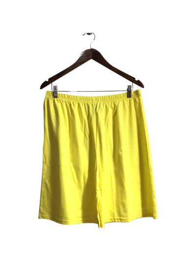 ANTHONY RICHARDS Women Classic Shorts Regular fit in Yellow - Size XL | 9.09 $ KOOP