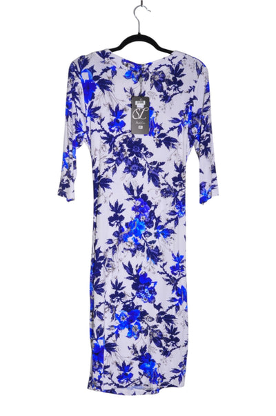 SMASHED LEMON Women Wrap Dresses Regular fit in Blue - Size 10 | 30.39 $ KOOP