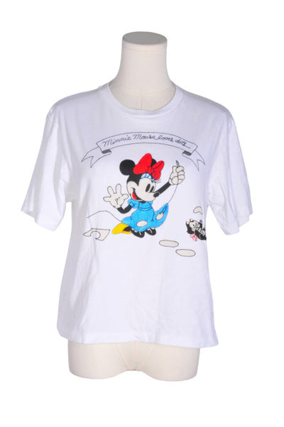 UNIQLO Women T-Shirts Regular fit in White - Size XS | 9.99 $ KOOP