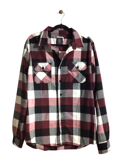 NORTH WESTERN MFG CO. Women Button Down Tops Regular fit in Red - Size L | 15 $ KOOP