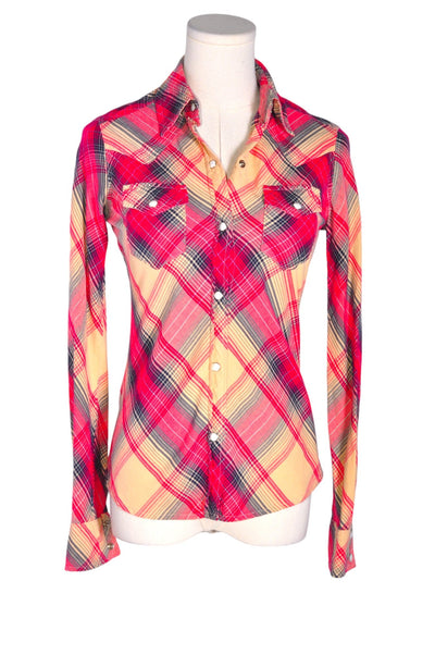 MODA INTERNATIONAL Women Button Down Tops Regular fit in Red - Size XS | 13.25 $ KOOP