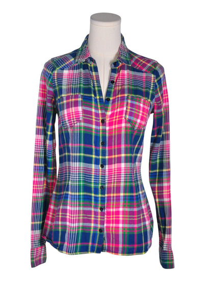 GRG DENIM Women Button Down Tops Regular fit in Blue - Size S | 9.99 $ KOOP