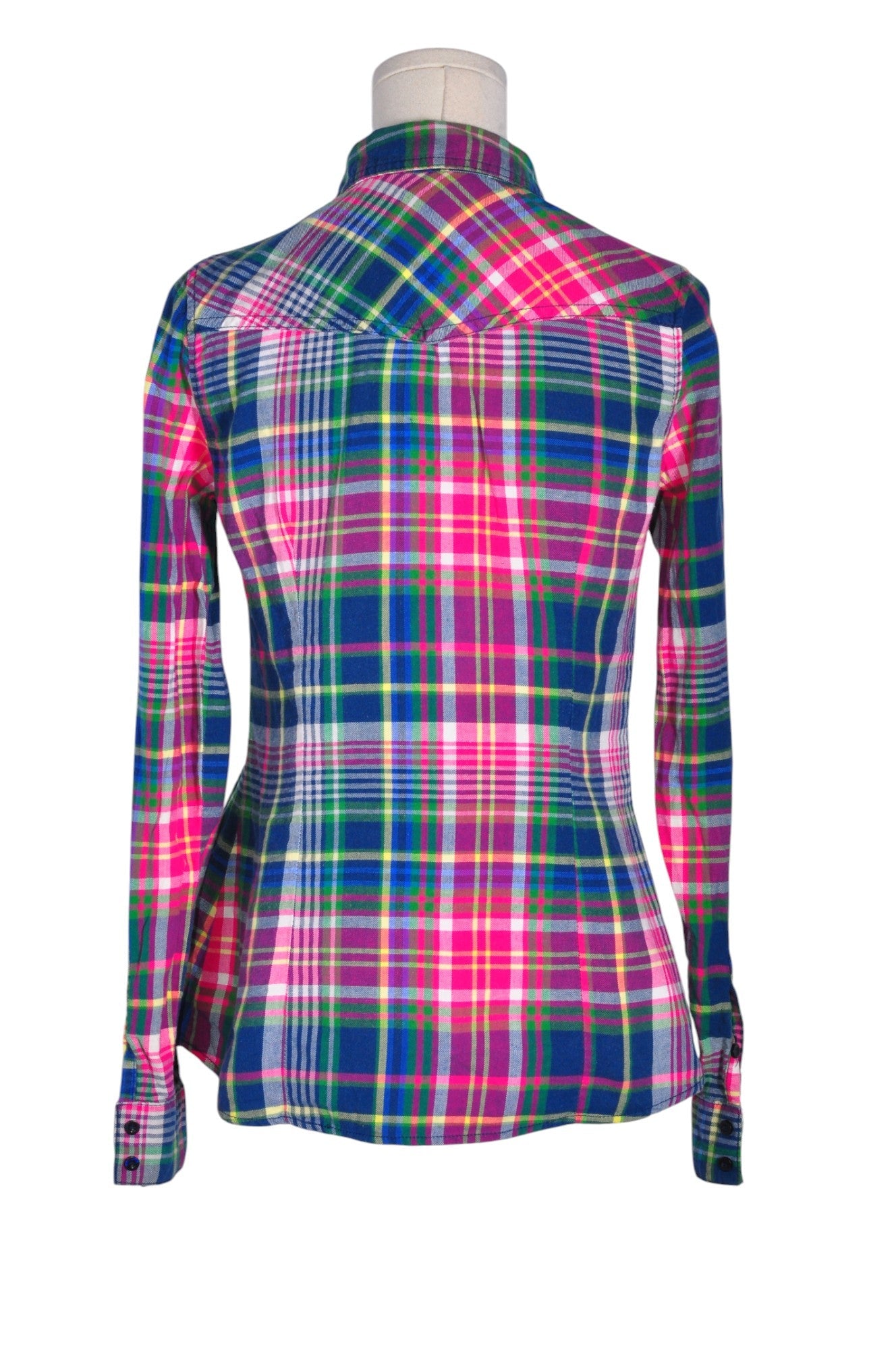 GRG DENIM Women Button Down Tops Regular fit in Blue - Size S | 9.99 $ KOOP