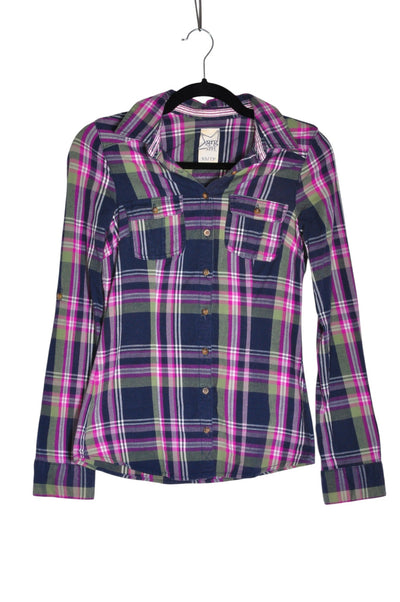 GRG DENIM Women Button Down Tops Regular fit in Blue - Size XS | 9.99 $ KOOP