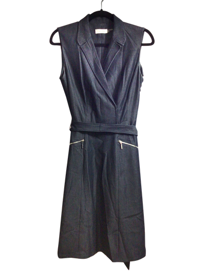 CALVIN KLEIN Women Wrap Dresses Regular fit in Blue - Size 6 | 39.25 $ KOOP