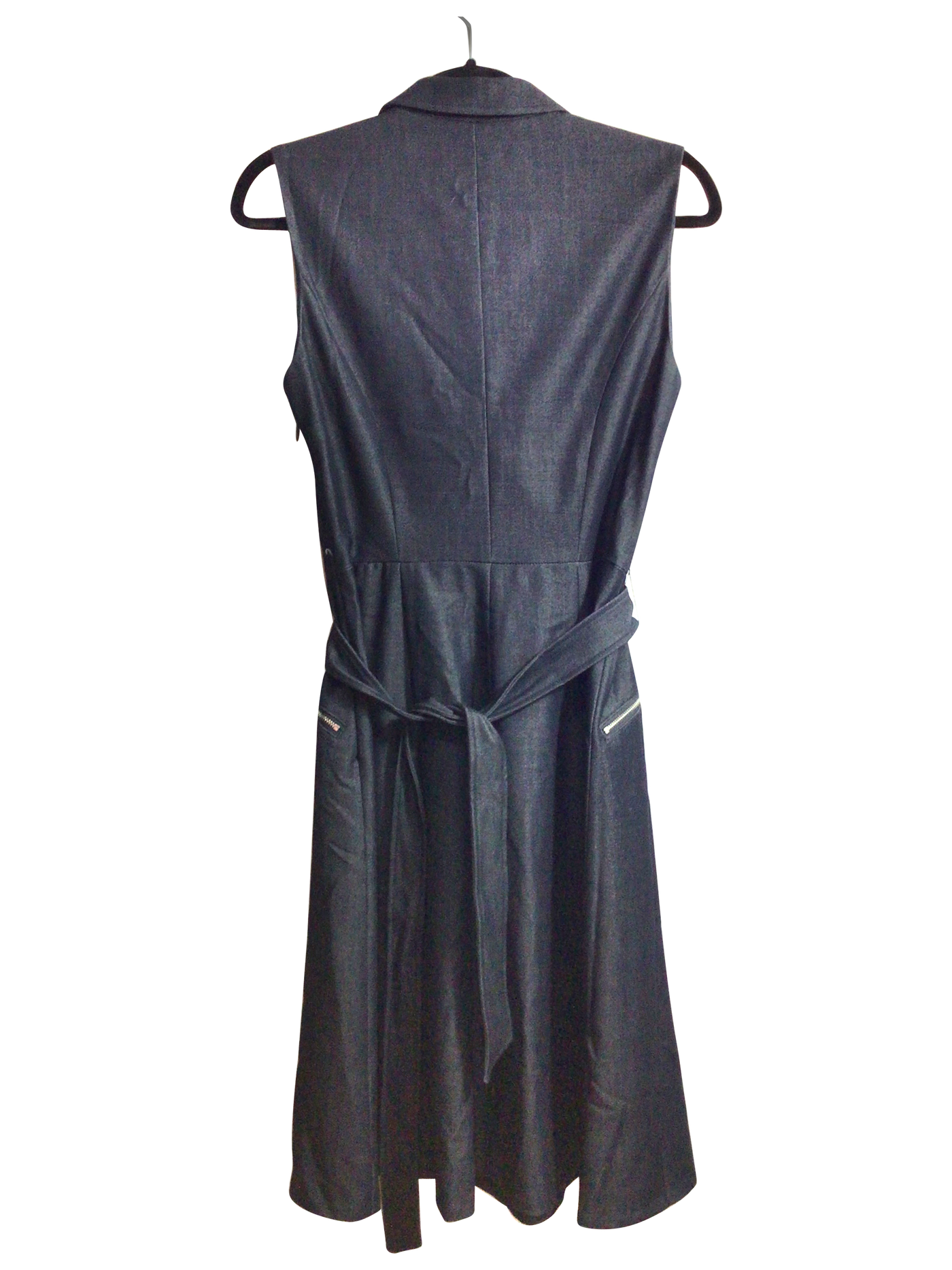 CALVIN KLEIN Women Wrap Dresses Regular fit in Blue - Size 6 | 39.25 $ KOOP