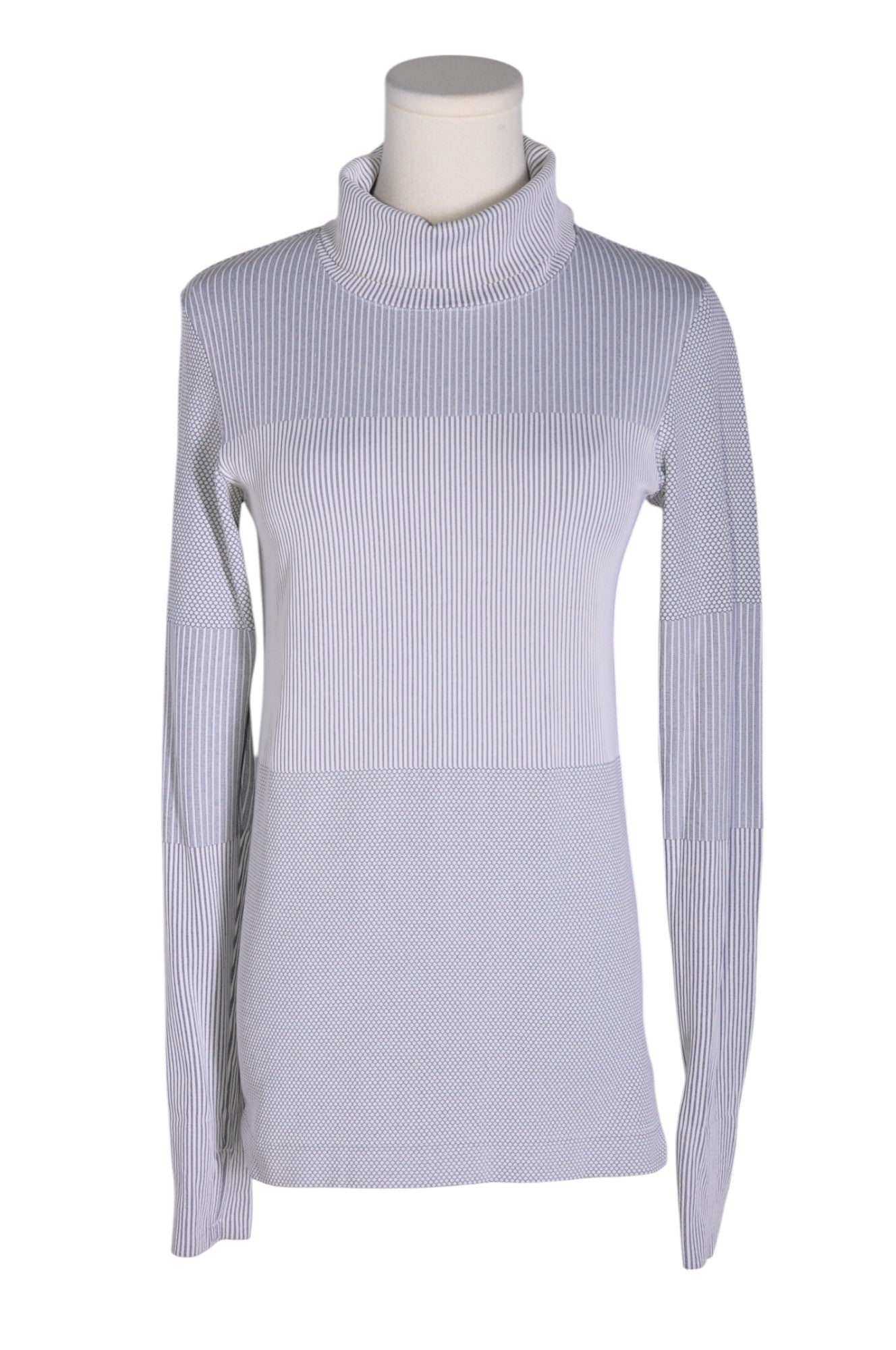 ATHLETA Women Turtleneck Tops Regular fit in Gray - Size M | 24.29 $ KOOP
