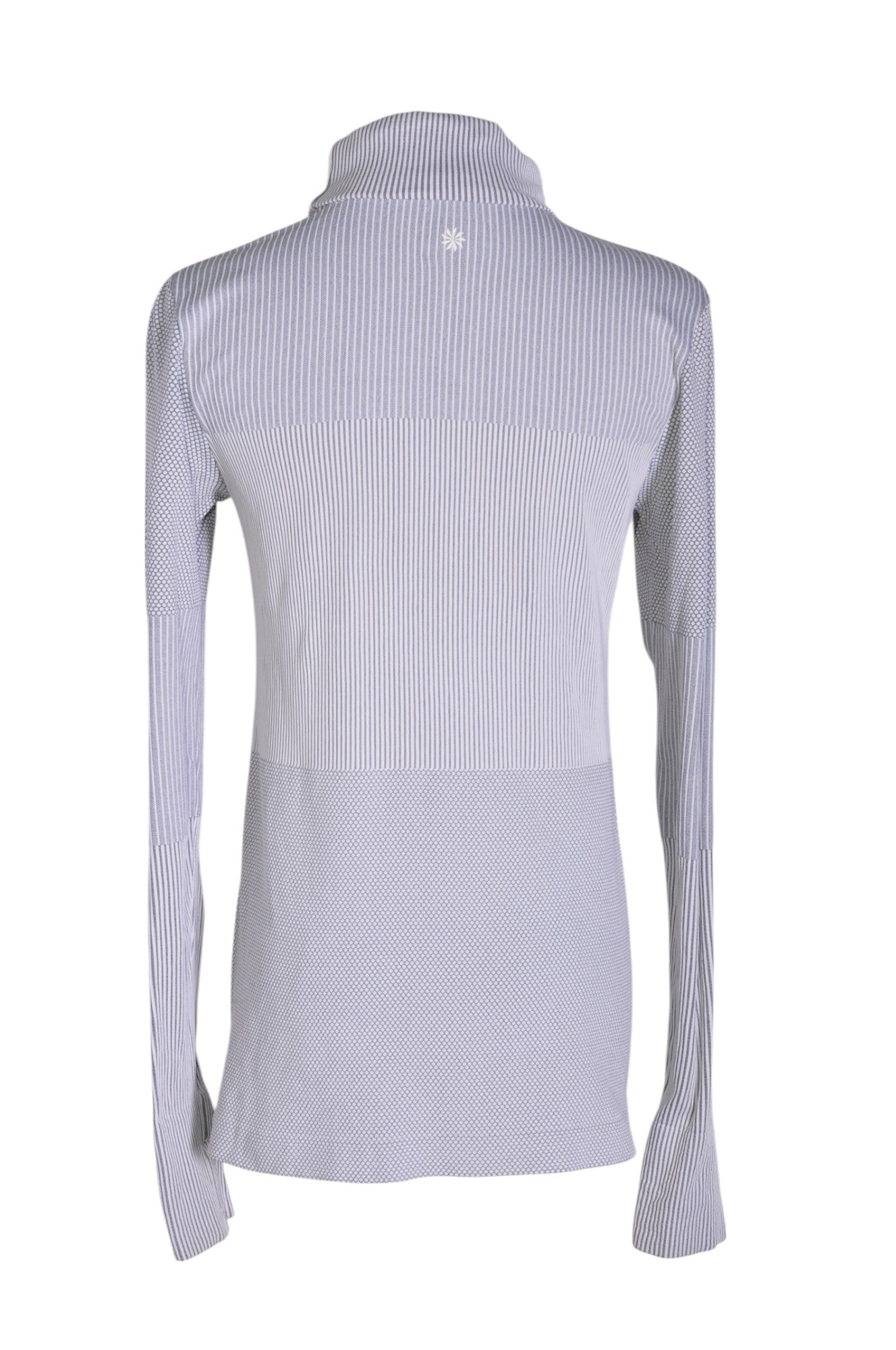 ATHLETA Women Turtleneck Tops Regular fit in Gray - Size M | 24.29 $ KOOP