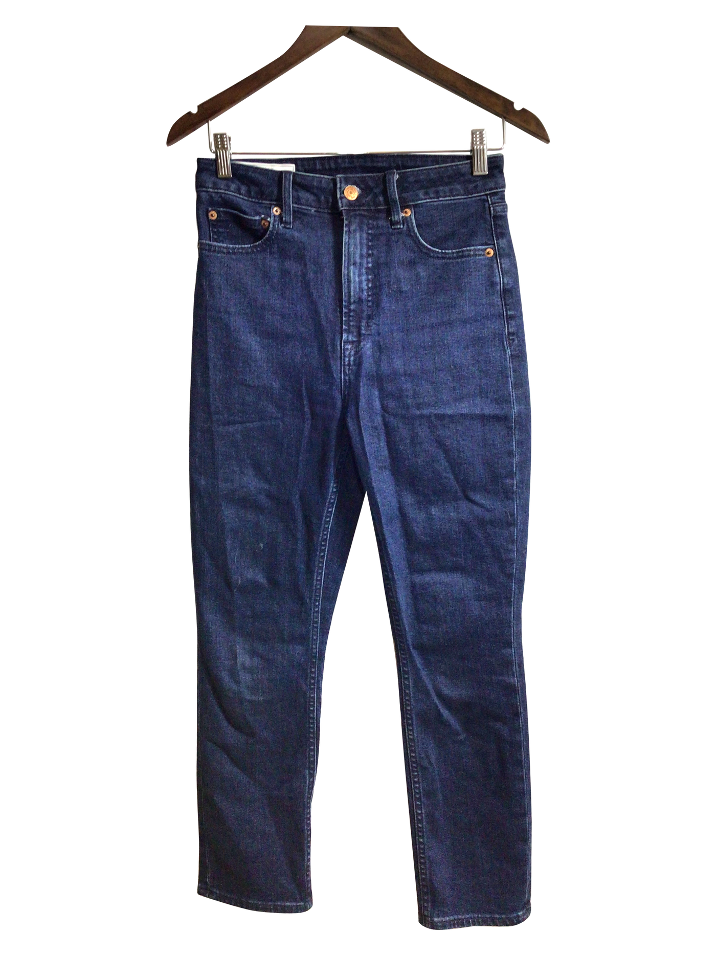 GAP Women Straight-Legged Jeans Regular fit in Blue - Size 27 | 27.32 $ KOOP
