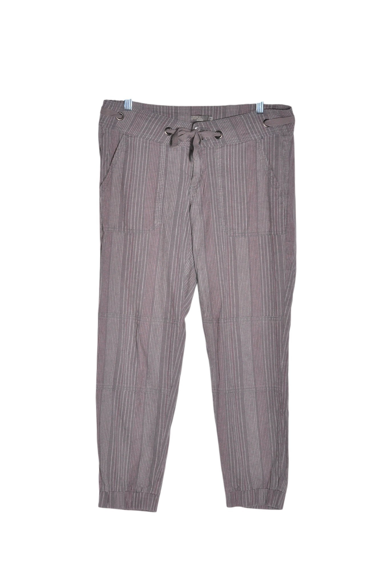 PRANA Women Work Pants Regular fit in Gray - Size 8 | 27.99 $ KOOP
