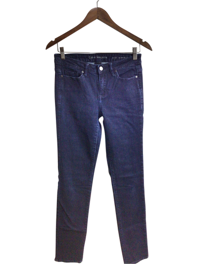 CALVIN KLEIN Women Straight-Legged Jeans Regular fit in Blue - Size 6x32 | 23 $ KOOP