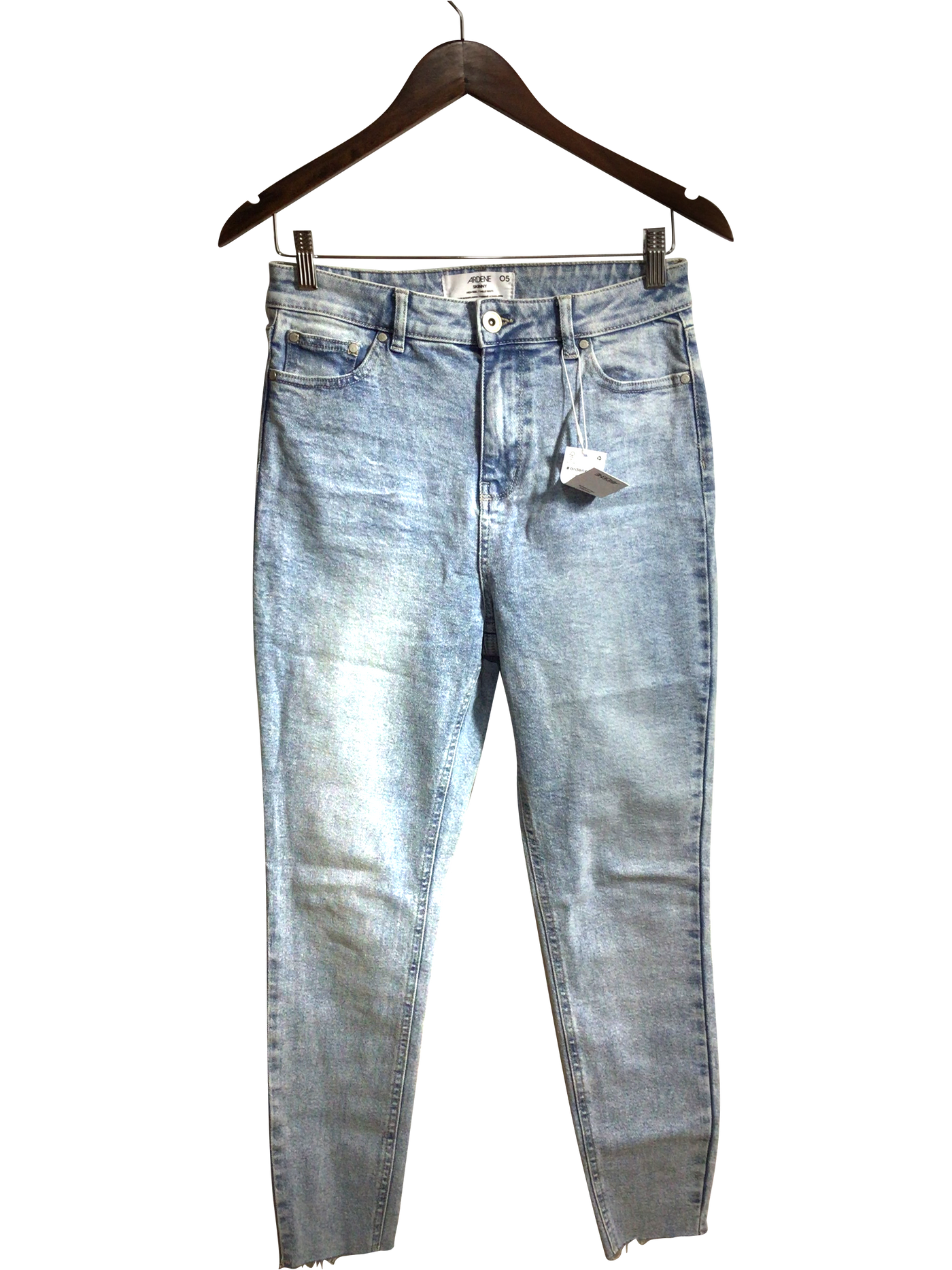 ARDENE Women Straight-Legged Jeans Regular fit in Blue - Size 5 | 12.9 $ KOOP
