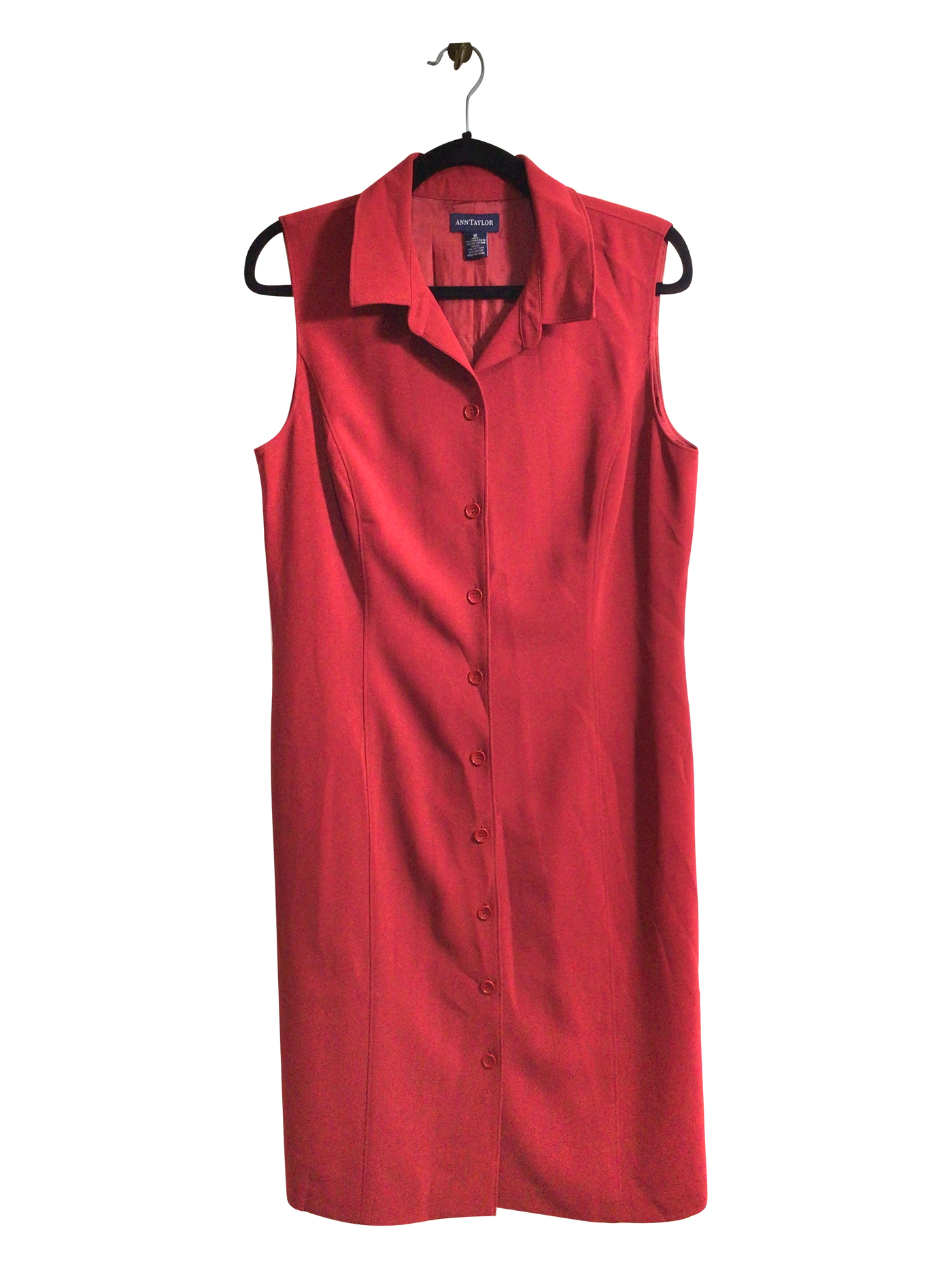 ANN TAYLOR Women Midi Dresses Regular fit in Red - Size 12 | 27.89 $ KOOP