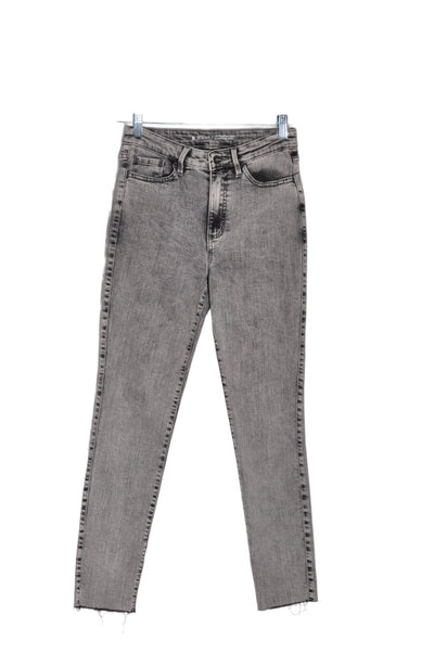 R JEANS Women Skinny Jeans Regular fit in Gray - Size 26 | 13.25 $ KOOP