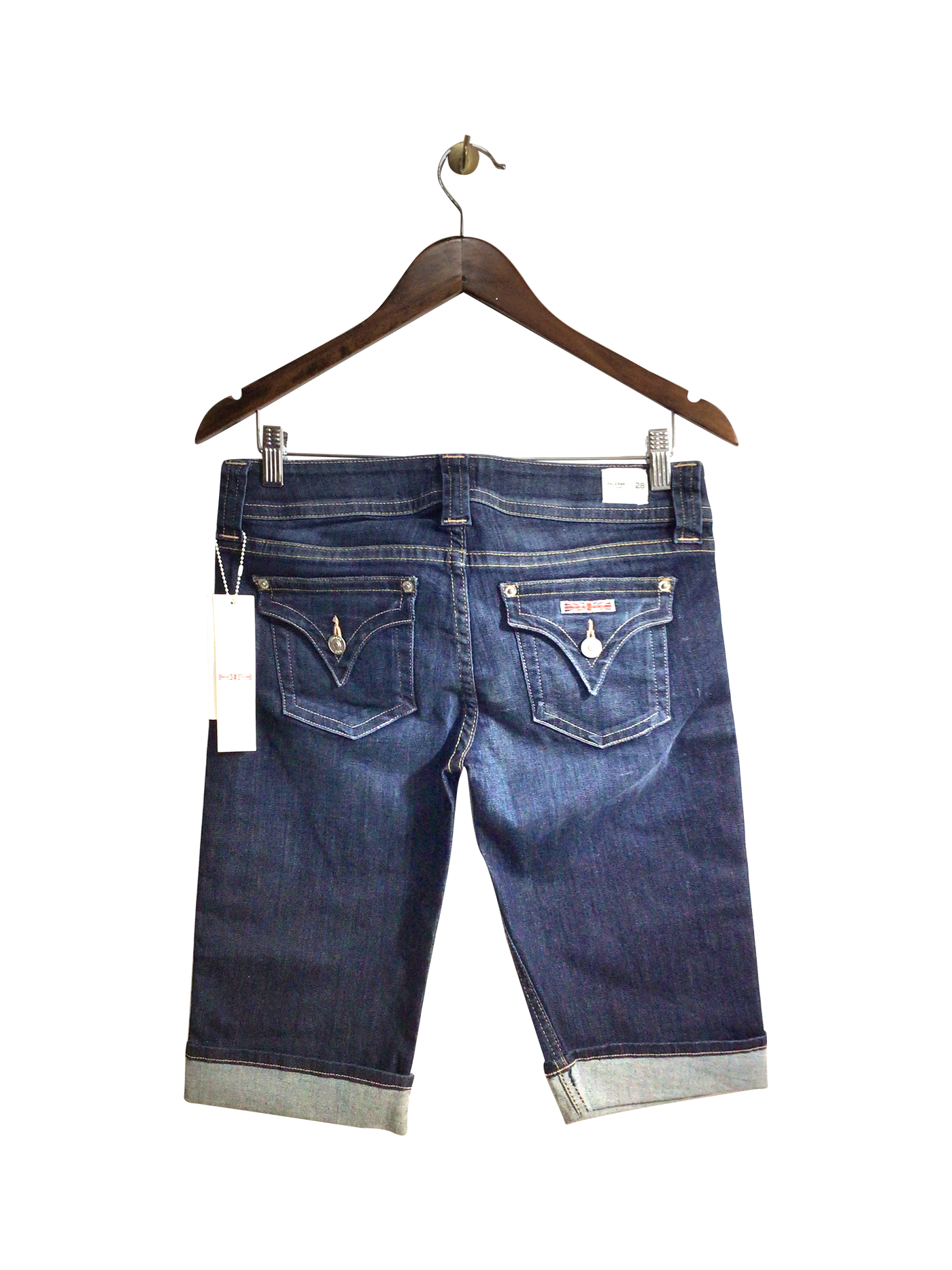 HUDSON Women Denim Shorts Regular fit in Blue - Size 28 | 58.5 $ KOOP